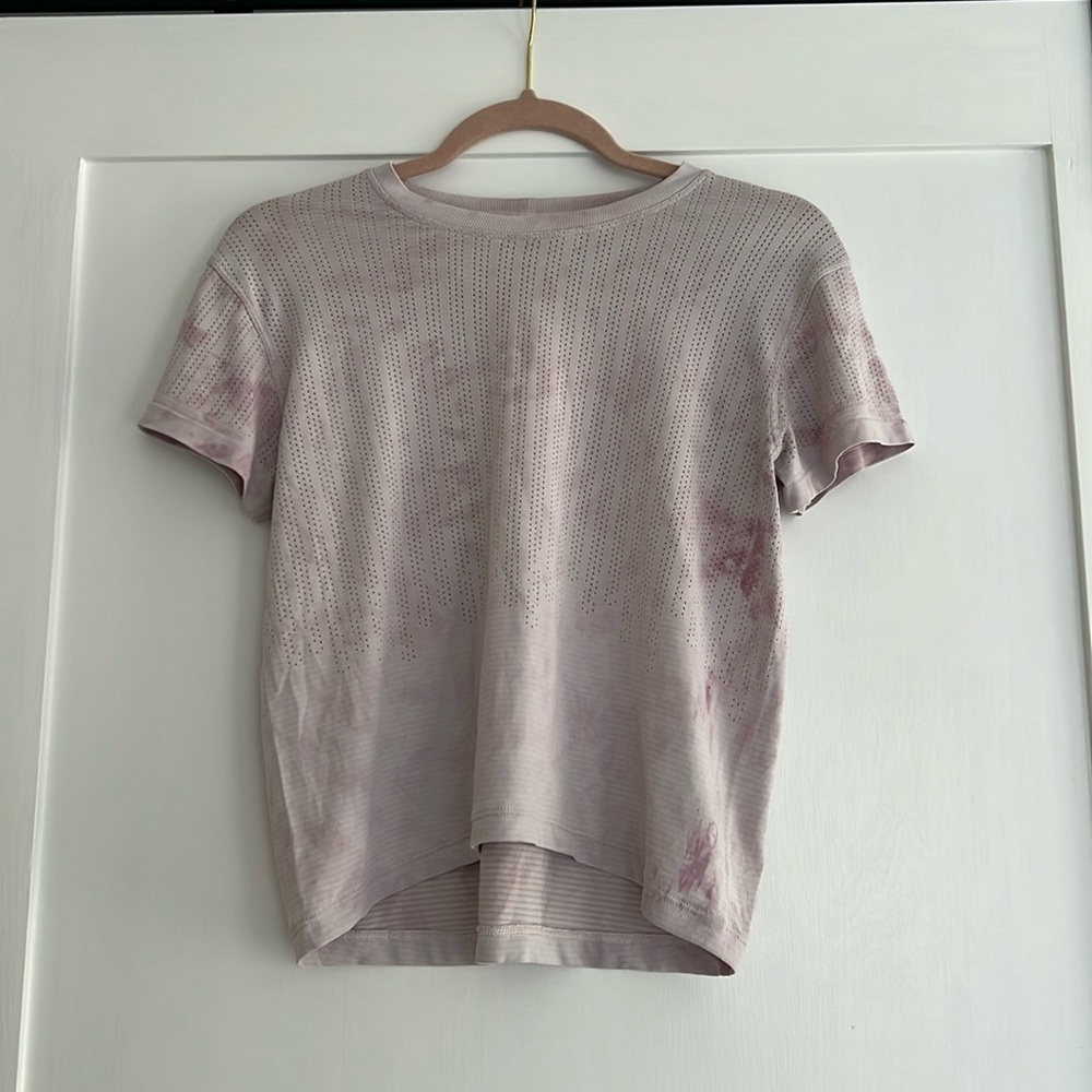 Lululemon Train to Be Short Sleeve Shirt